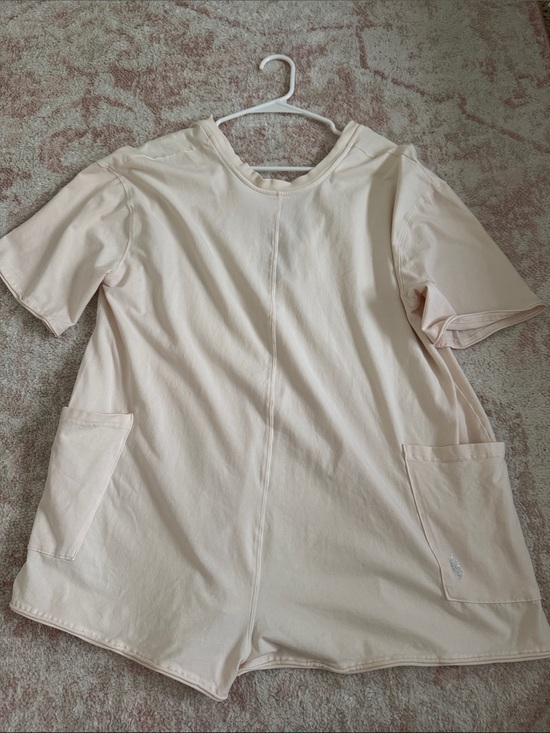 FP Movement by Free People Pants - Hot Shot Tee Romper in Beached Clay